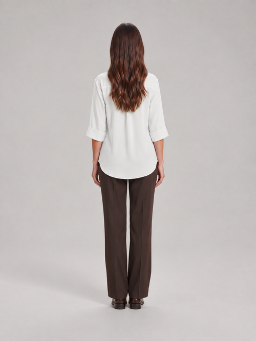 Beatrice Signature Button Blouse - Clara & Vivian