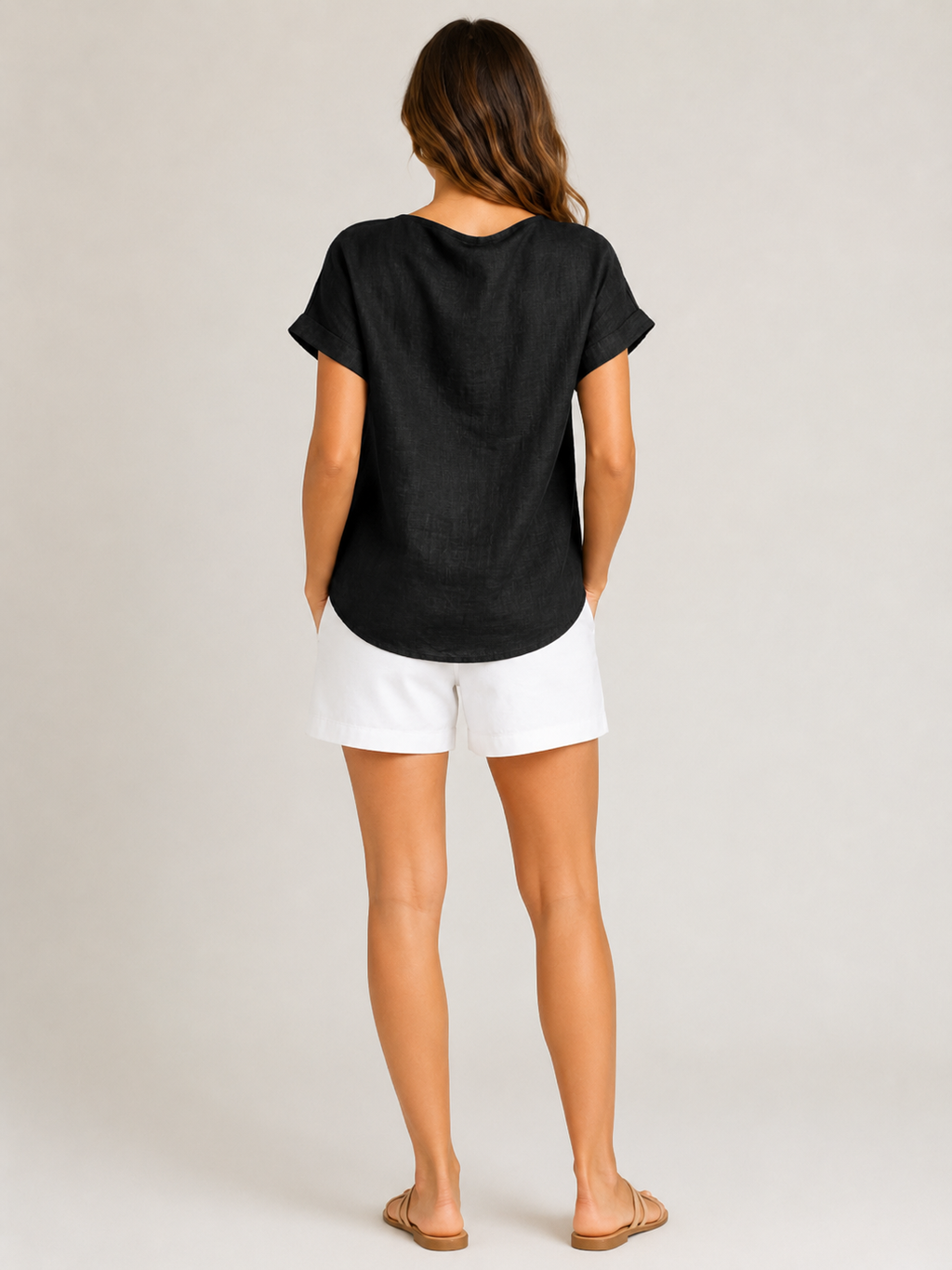 Lillian Knot-Neck Blouse - Clara & Vivian
