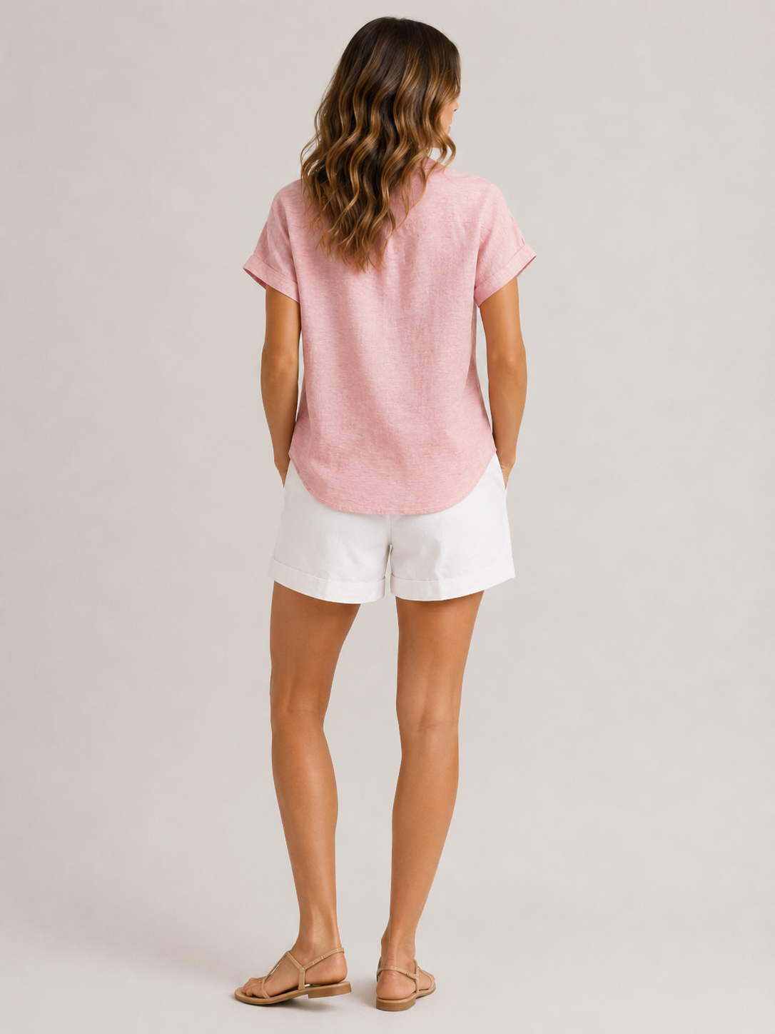 Lillian Knot-Neck Blouse - Clara & Vivian