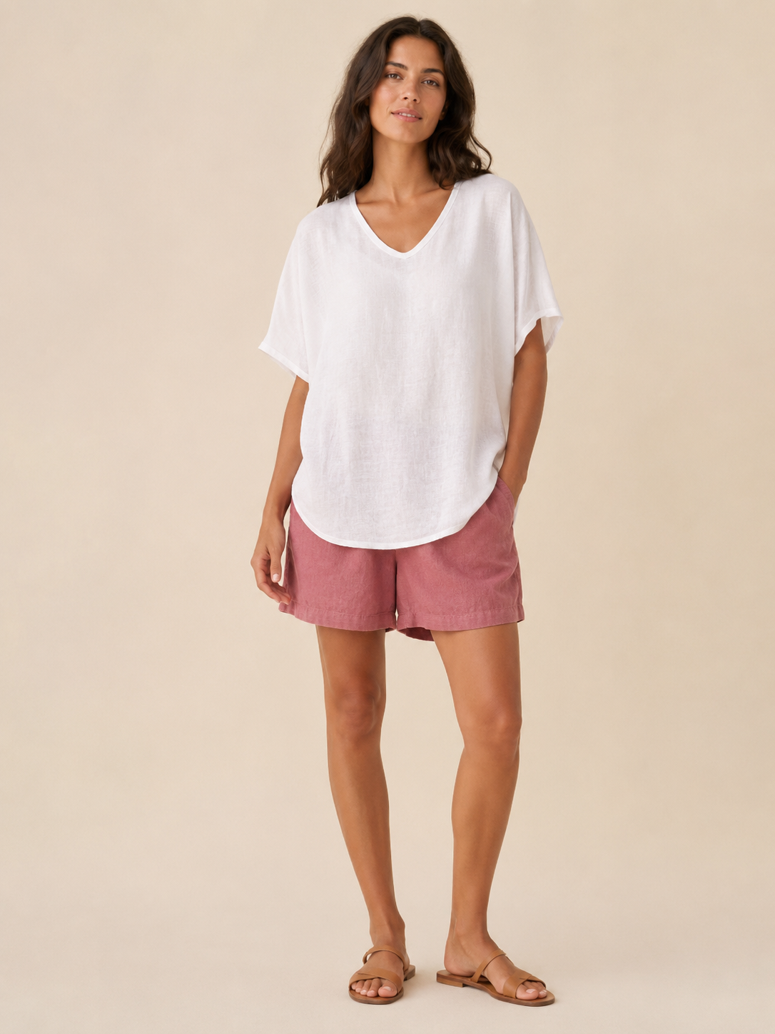 Helen Relaxed Dolman Top - Clara & Vivian