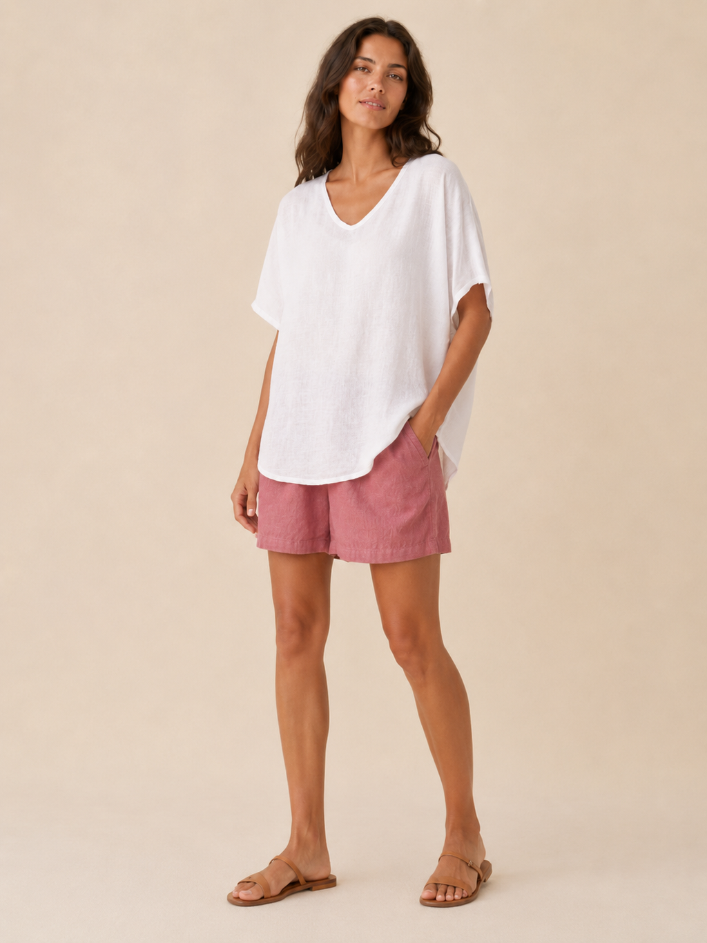 Helen Relaxed Dolman Top - Clara & Vivian