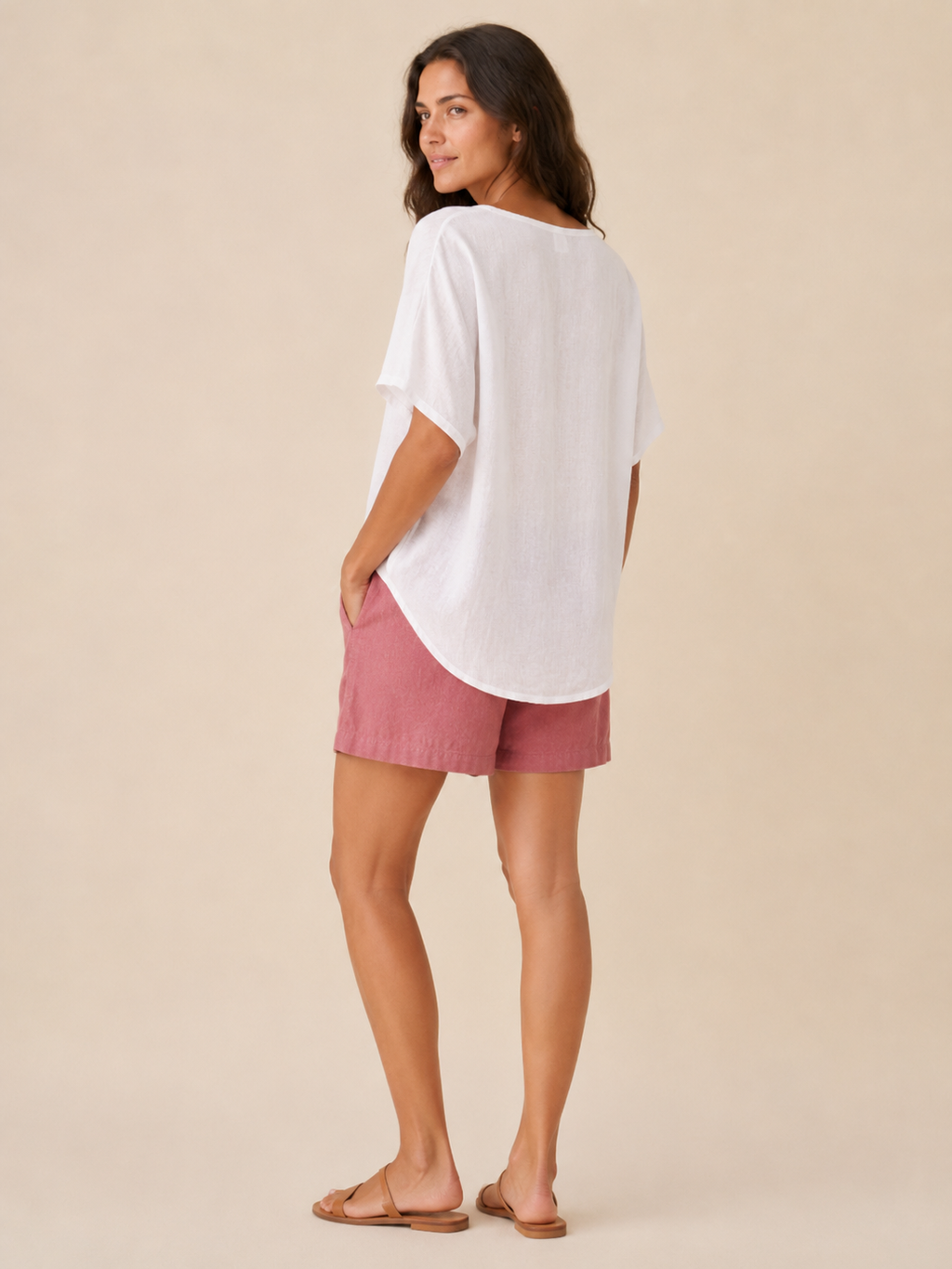 Helen Relaxed Dolman Top - Clara & Vivian