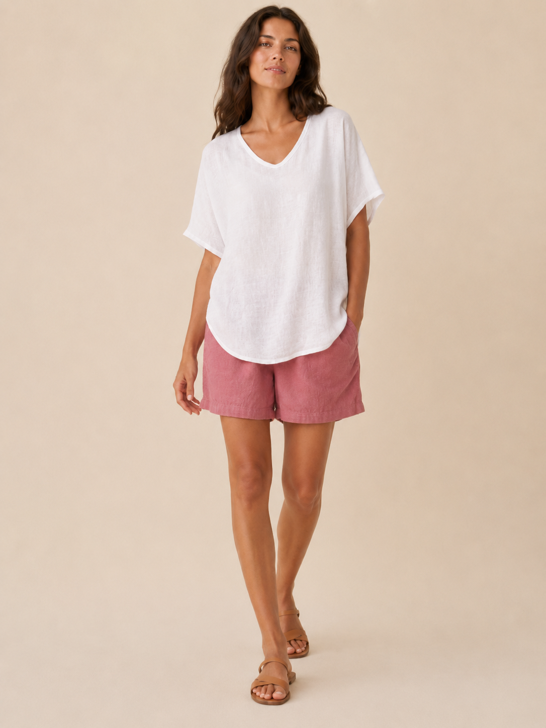 Helen Relaxed Dolman Top - Clara & Vivian