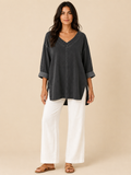 Frances Weekend Denim Tunic - Clara & Vivian