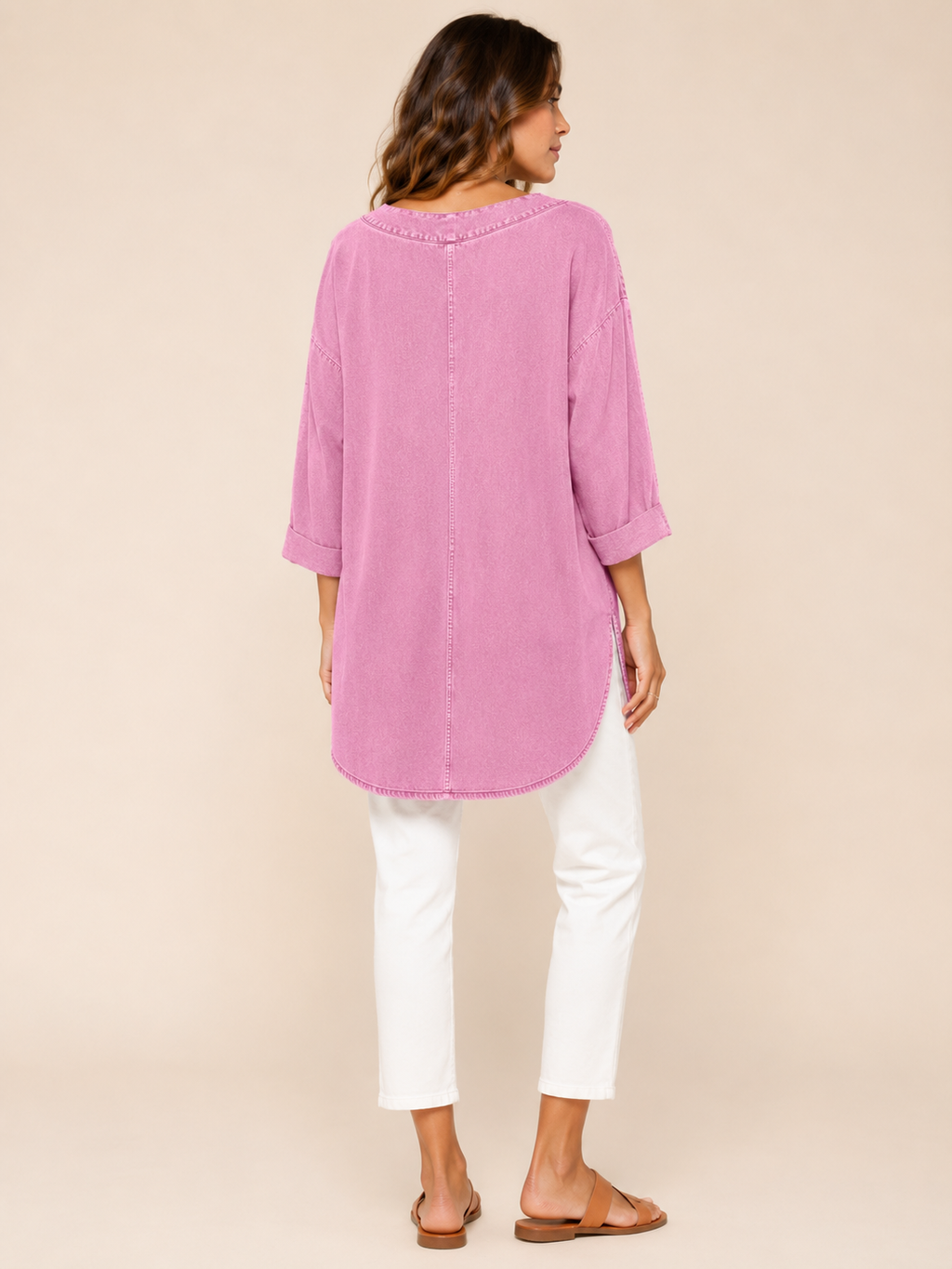 Frances Weekend Denim Tunic - Clara & Vivian