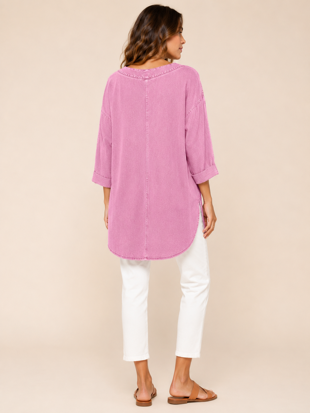 Frances Weekend Denim Tunic - Clara & Vivian