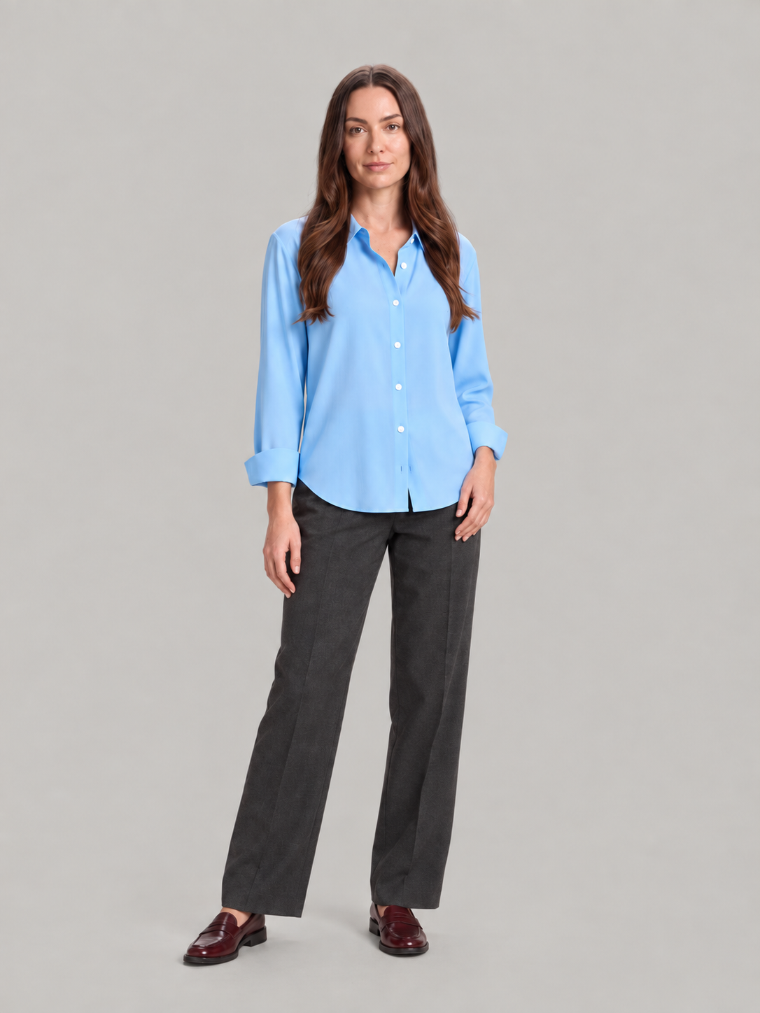 Margaret Classic Cuff Shirt - Clara & Vivian