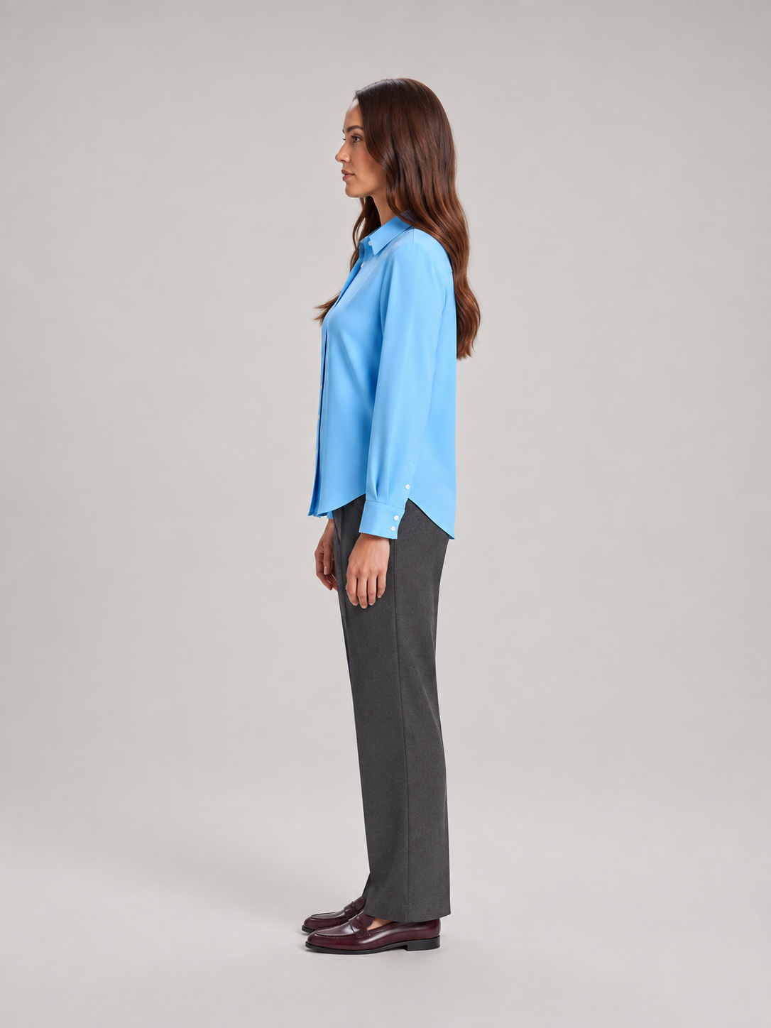 Margaret Classic Cuff Shirt - Clara & Vivian