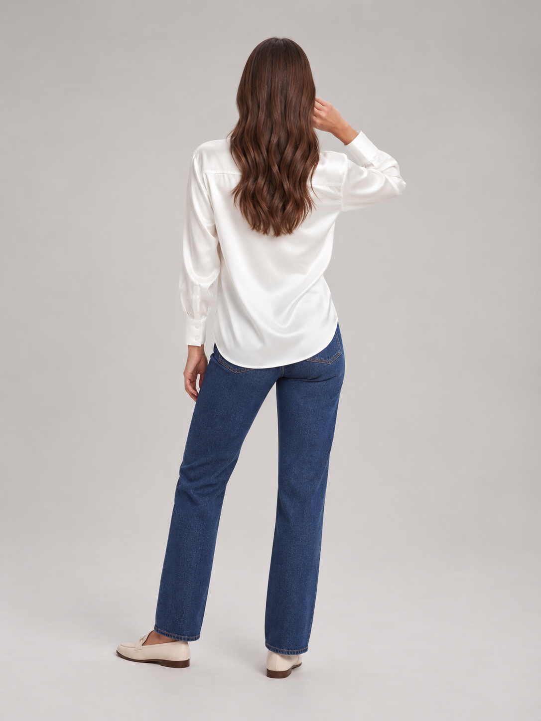 Margaret Classic Cuff Shirt - Clara & Vivian