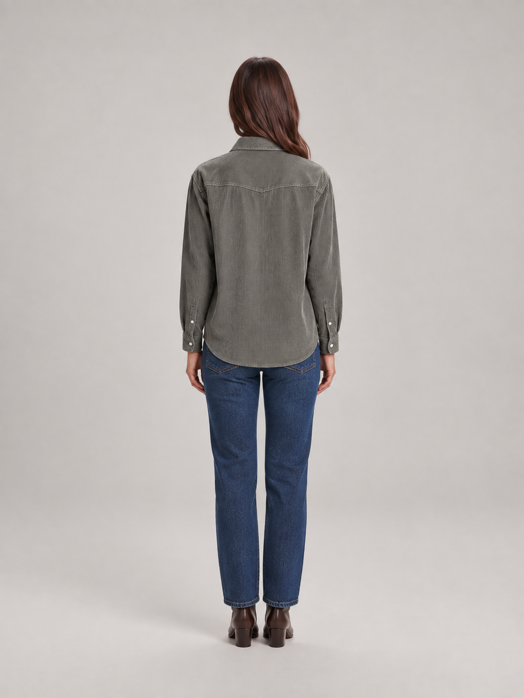 Dorothy Corduroy Pocket Shirt - Clara & Vivian