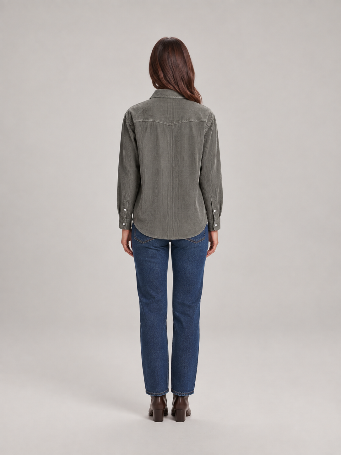 Dorothy Corduroy Pocket Shirt - Clara & Vivian