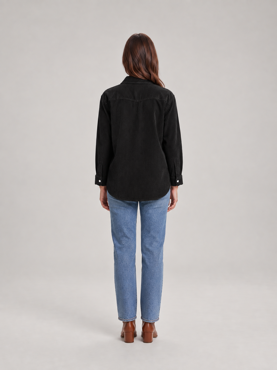Dorothy Corduroy Pocket Shirt - Clara & Vivian
