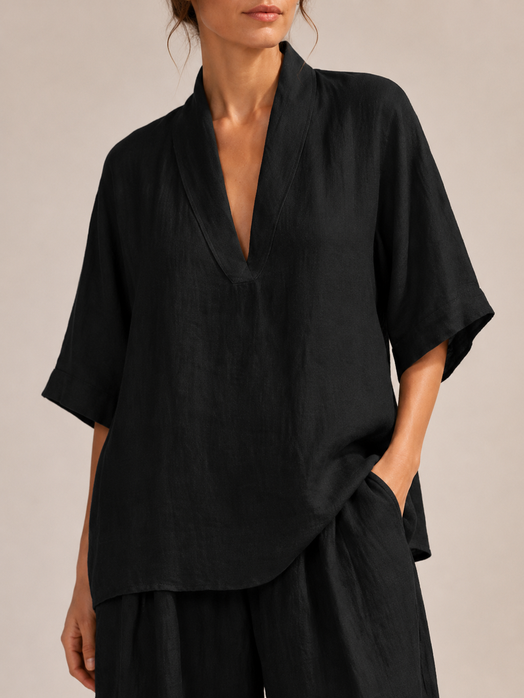 Set met tuniektop en ballonbroek voor dames – Ute