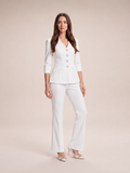 Getailleerd broekpak met flared broek voor dames – Liset