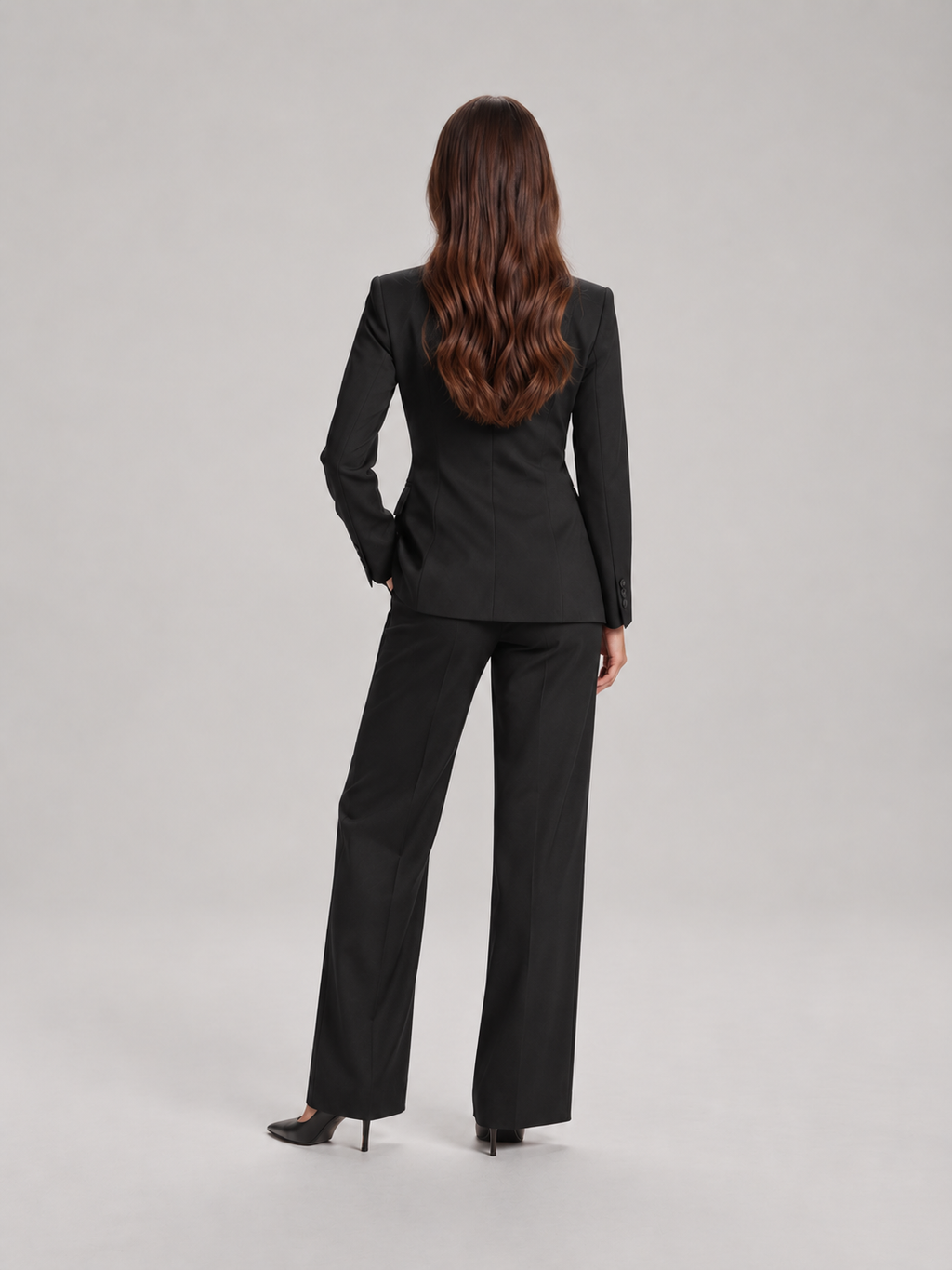Madeleine Classic Wide-Leg Suit - Clara & Vivian