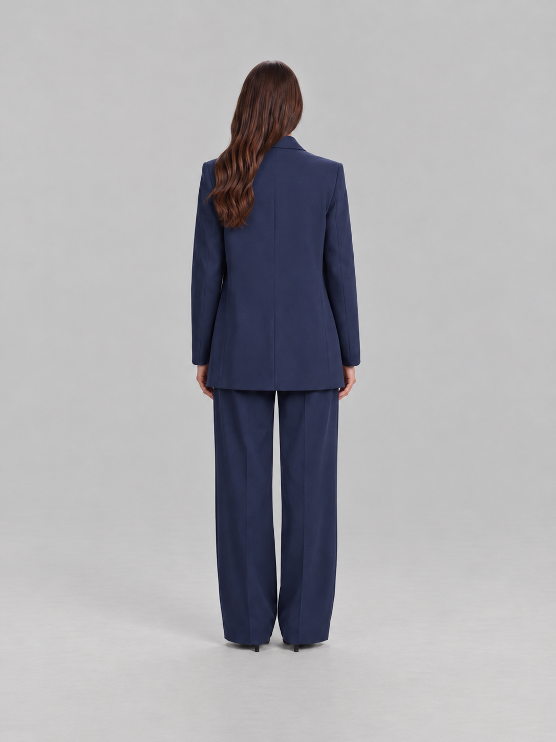 Oversized blazerpak met wijde broek voor dames – Desirée