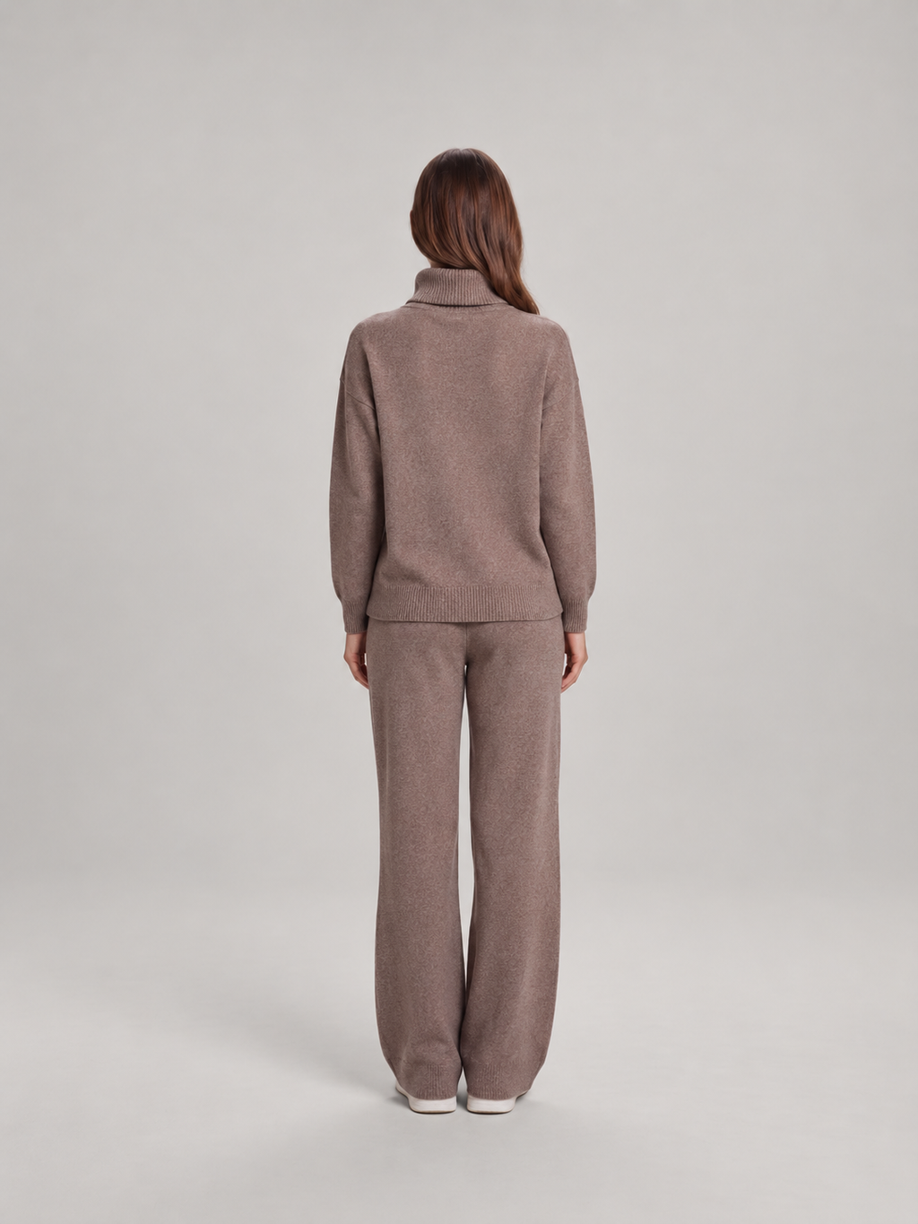 Set met coltrui en rechte broek voor dames – Floor