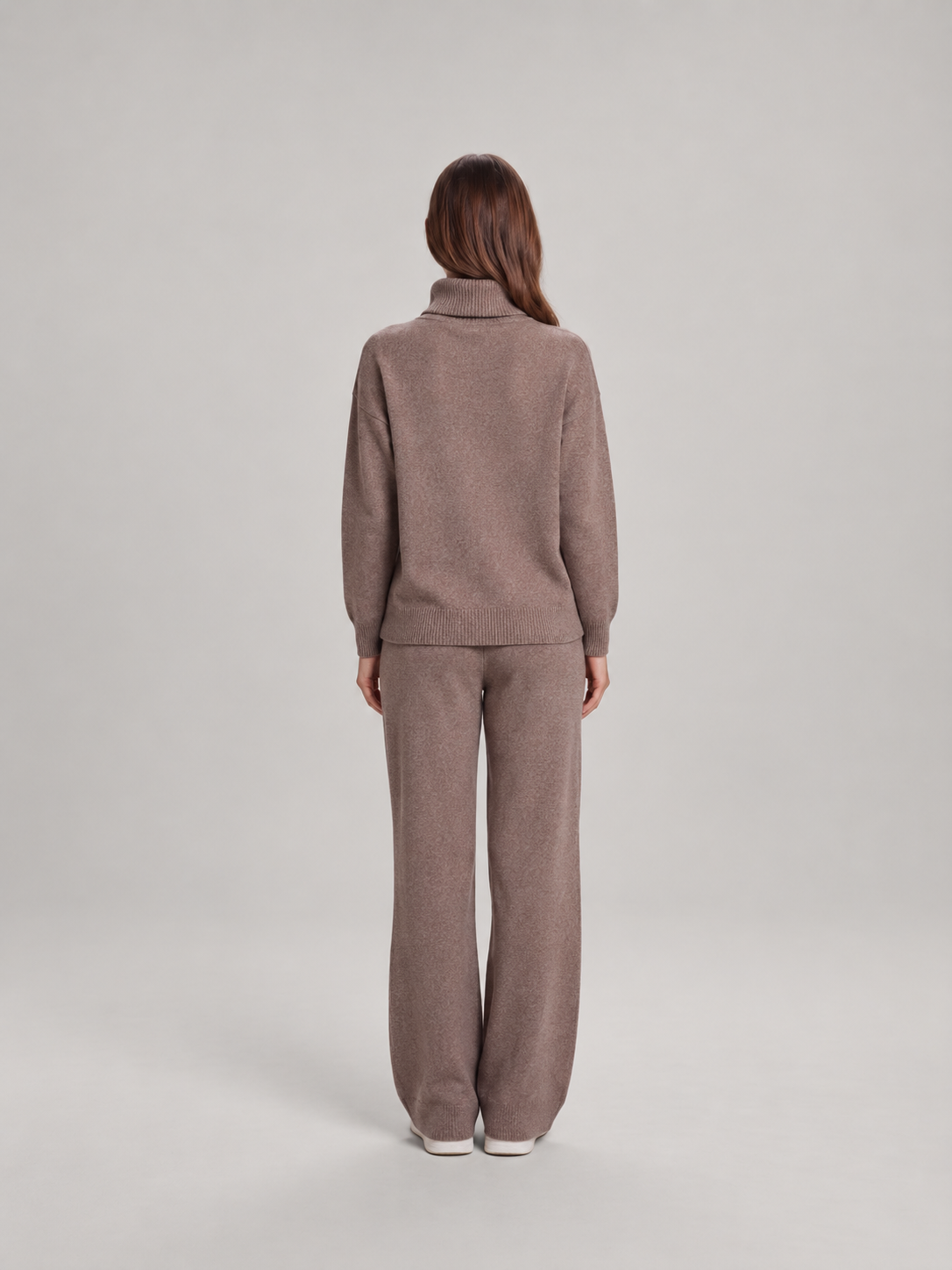 Set met coltrui en rechte broek voor dames – Floor