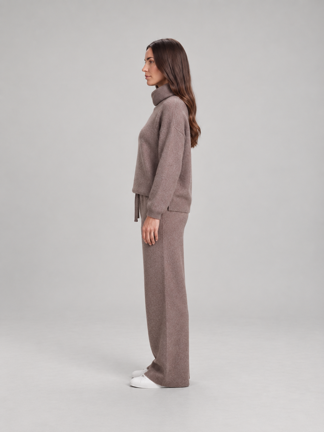 Set met coltrui en rechte broek voor dames – Floor