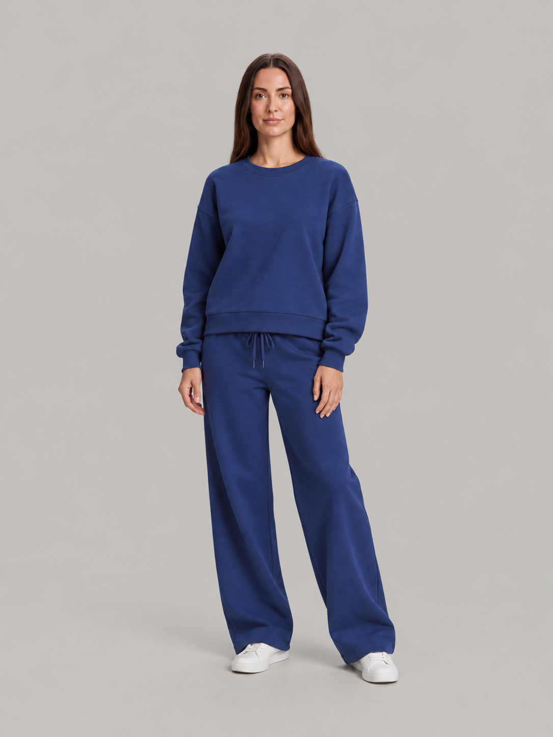 Sweatset met trui en wijde broek voor dames – Merel
