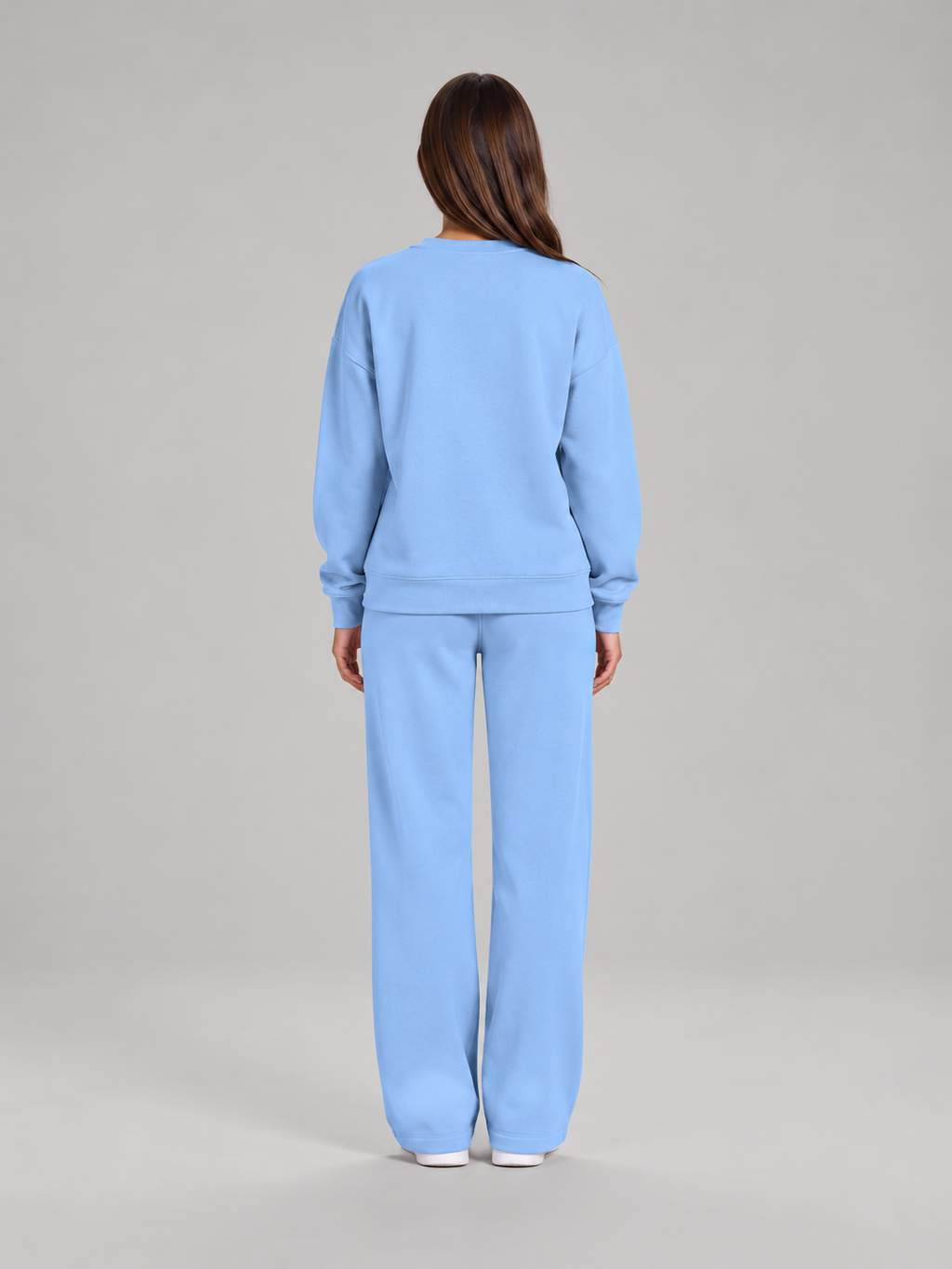 Sweatset met trui en wijde broek voor dames – Merel