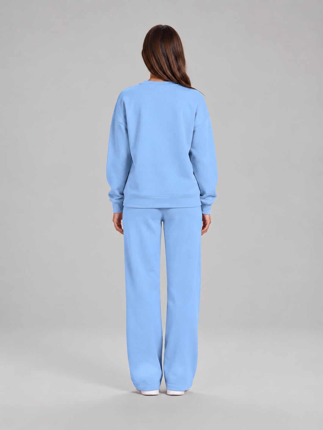 Sweatset met trui en wijde broek voor dames – Merel