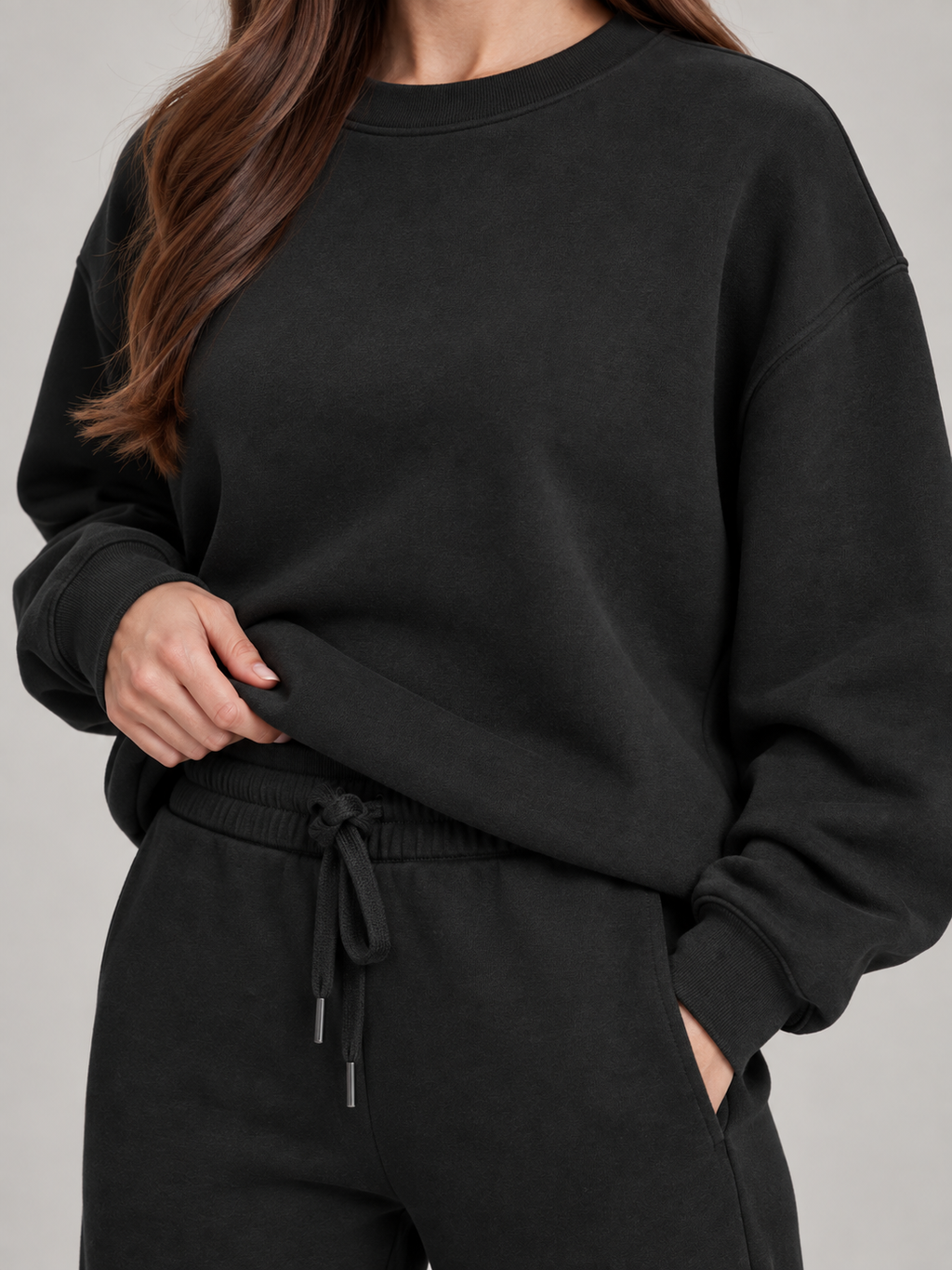 Sweatset met trui en wijde broek voor dames – Merel