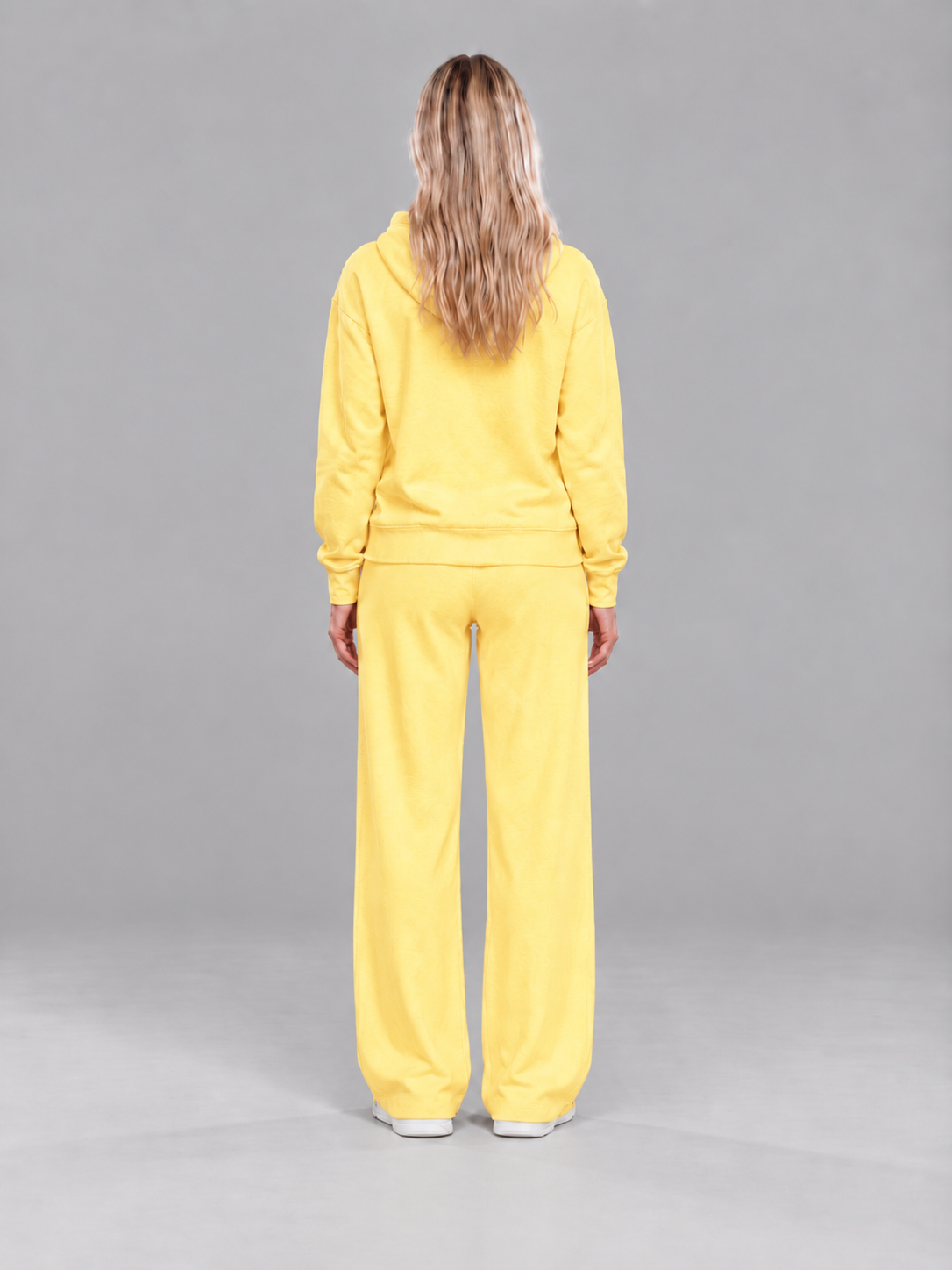 Loungeset met hoodie en wijde broek voor dames – Mirjam