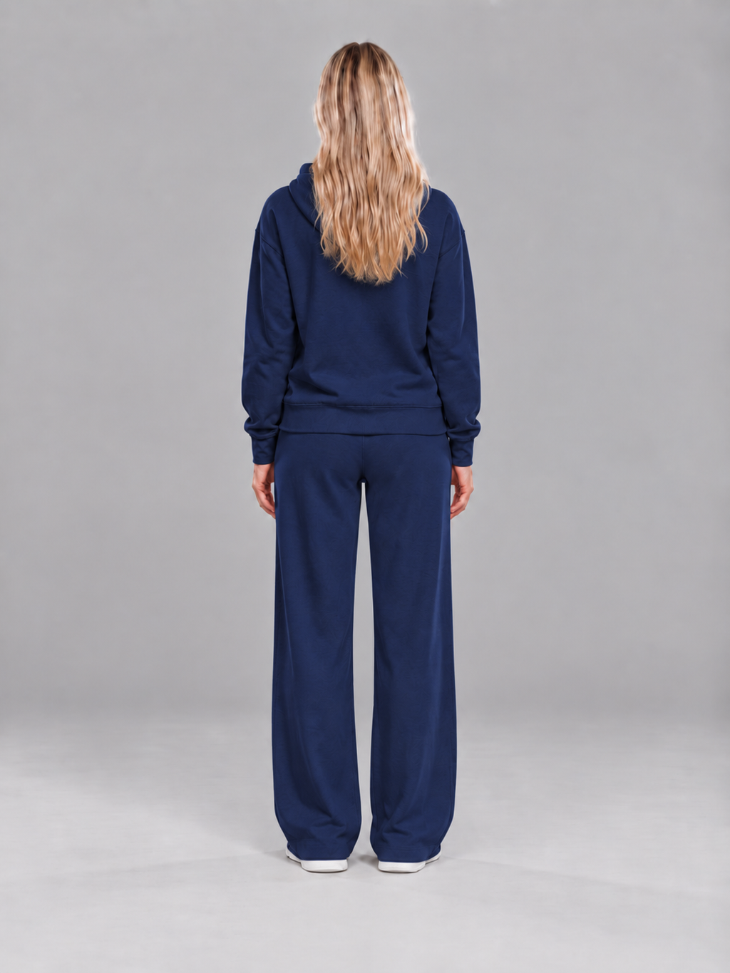 Loungeset met hoodie en wijde broek voor dames – Mirjam