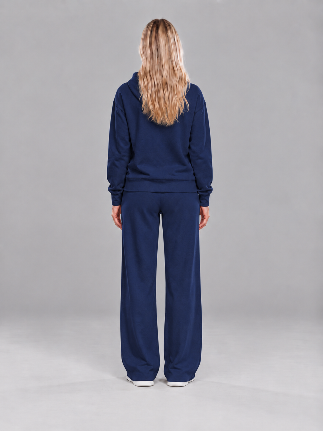 Loungeset met hoodie en wijde broek voor dames – Mirjam