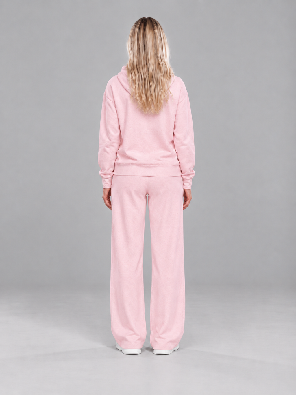 Loungeset met hoodie en wijde broek voor dames – Mirjam
