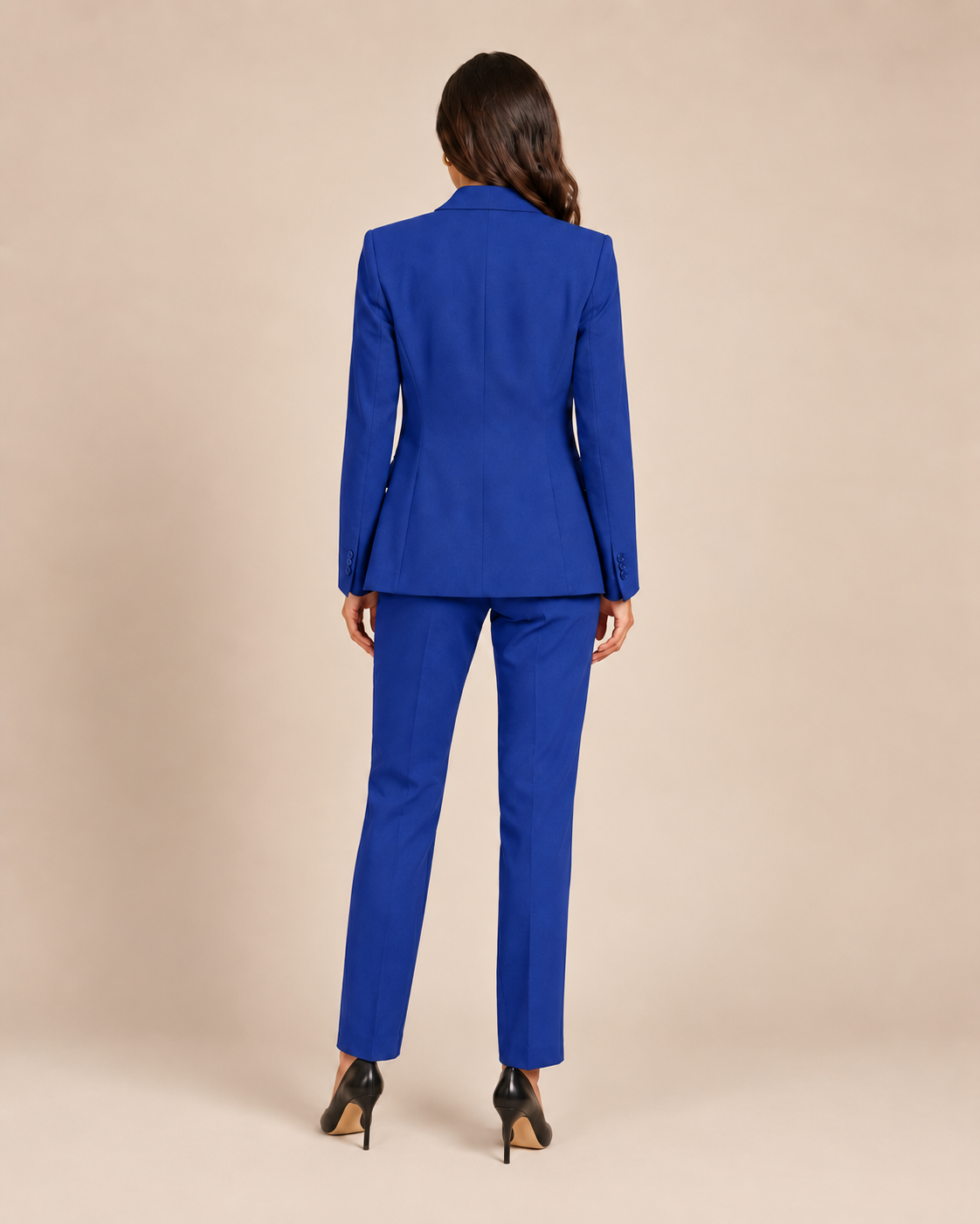 Tweedelig pak met getailleerde blazer voor dames – Nathalie