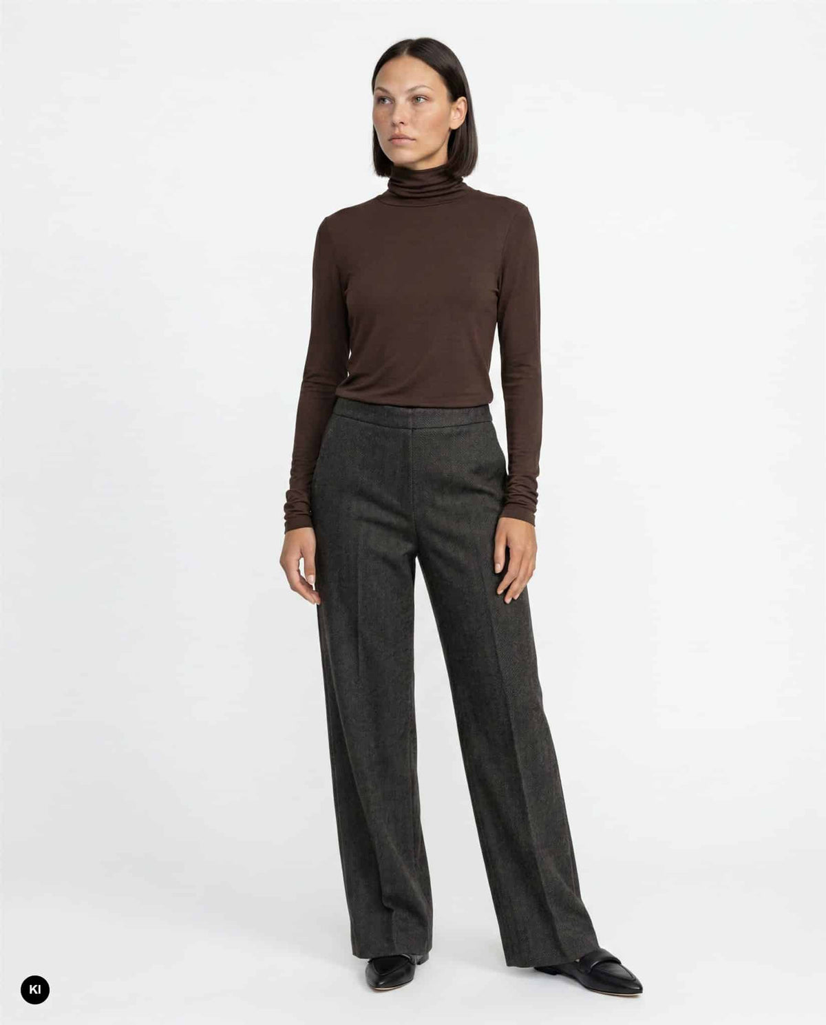 Marian Textured Pull-On Pants - Clara & Vivian