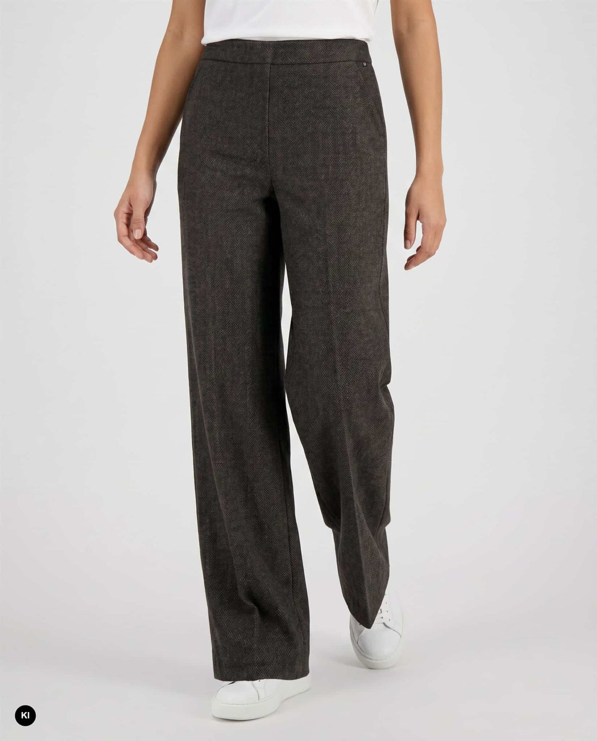 Marian Textured Pull-On Pants - Clara & Vivian