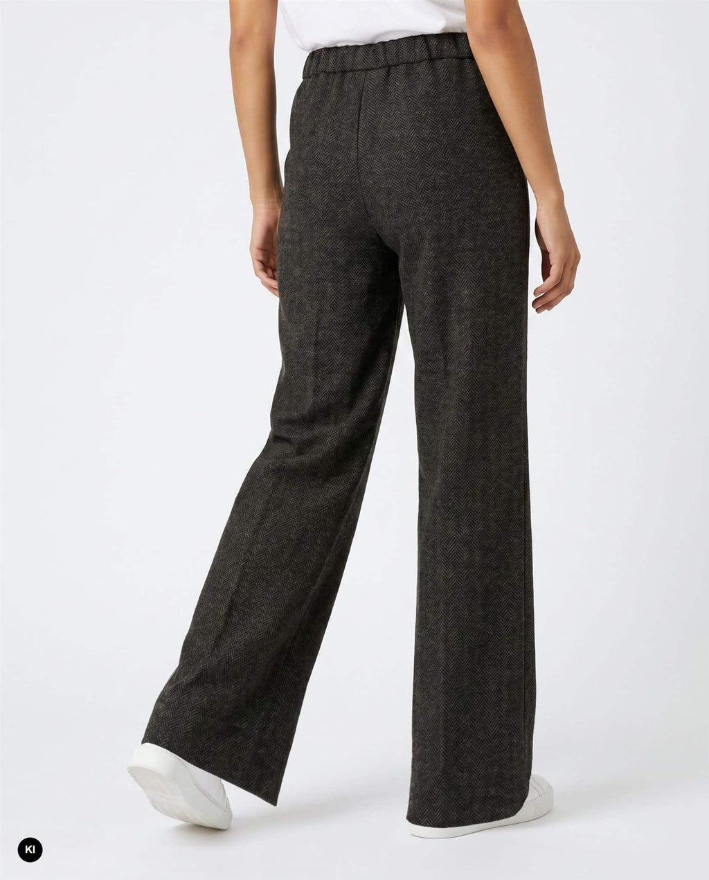 Marian Textured Pull-On Pants - Clara & Vivian