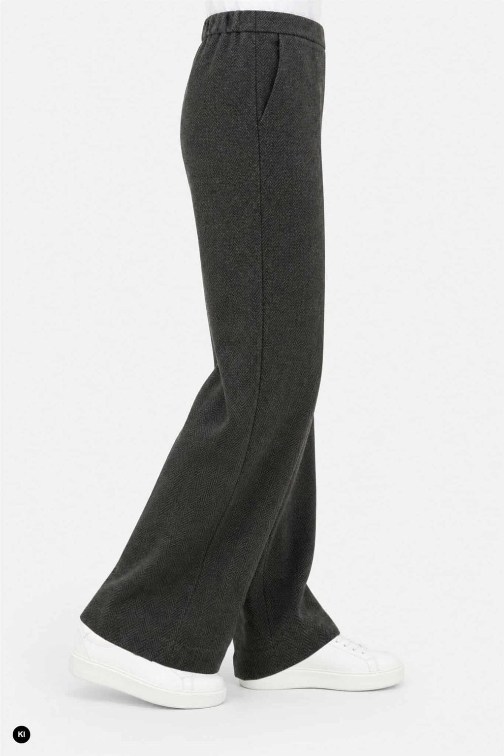 Marian Textured Pull-On Pants - Clara & Vivian