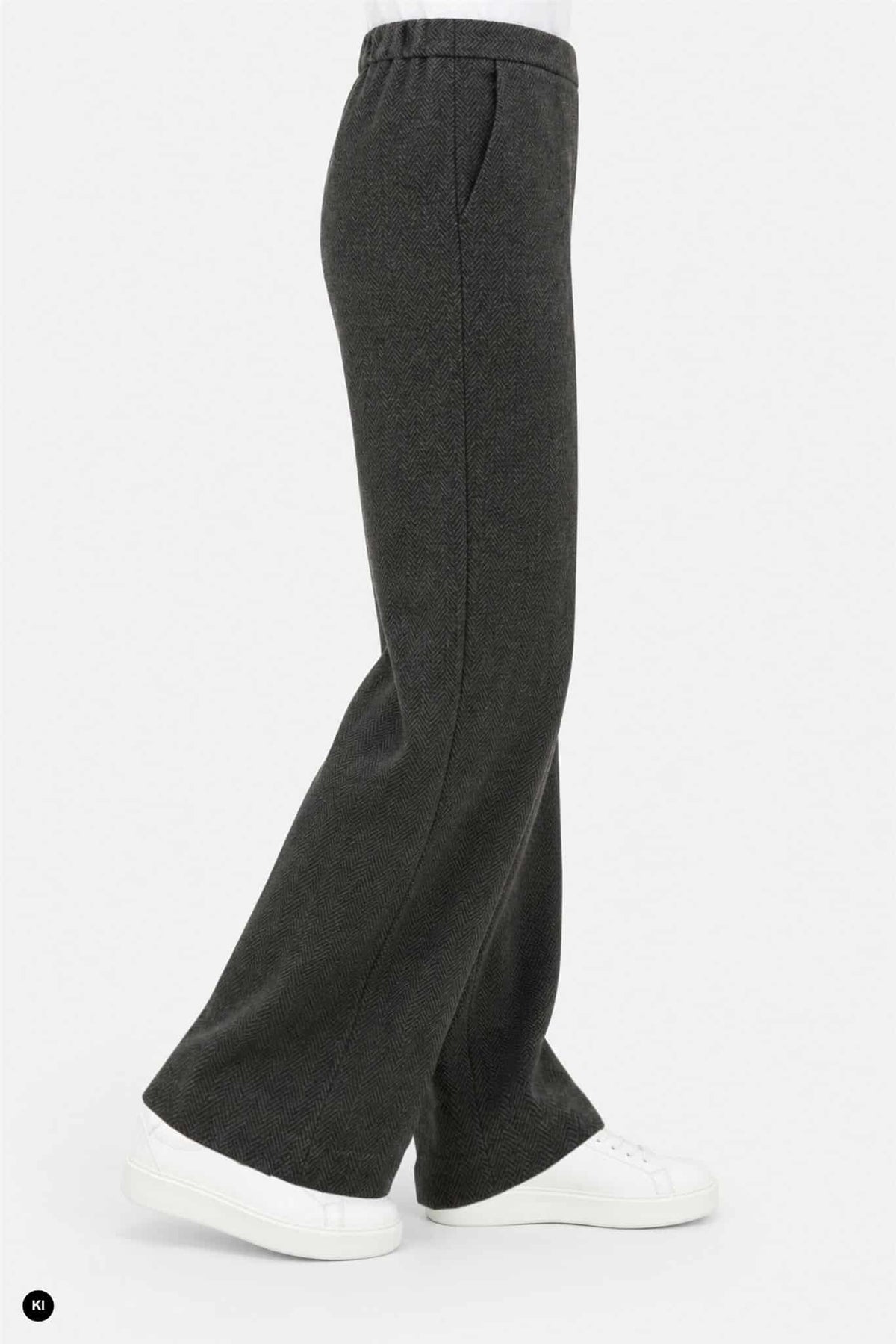 Marian Textured Pull-On Pants - Clara & Vivian