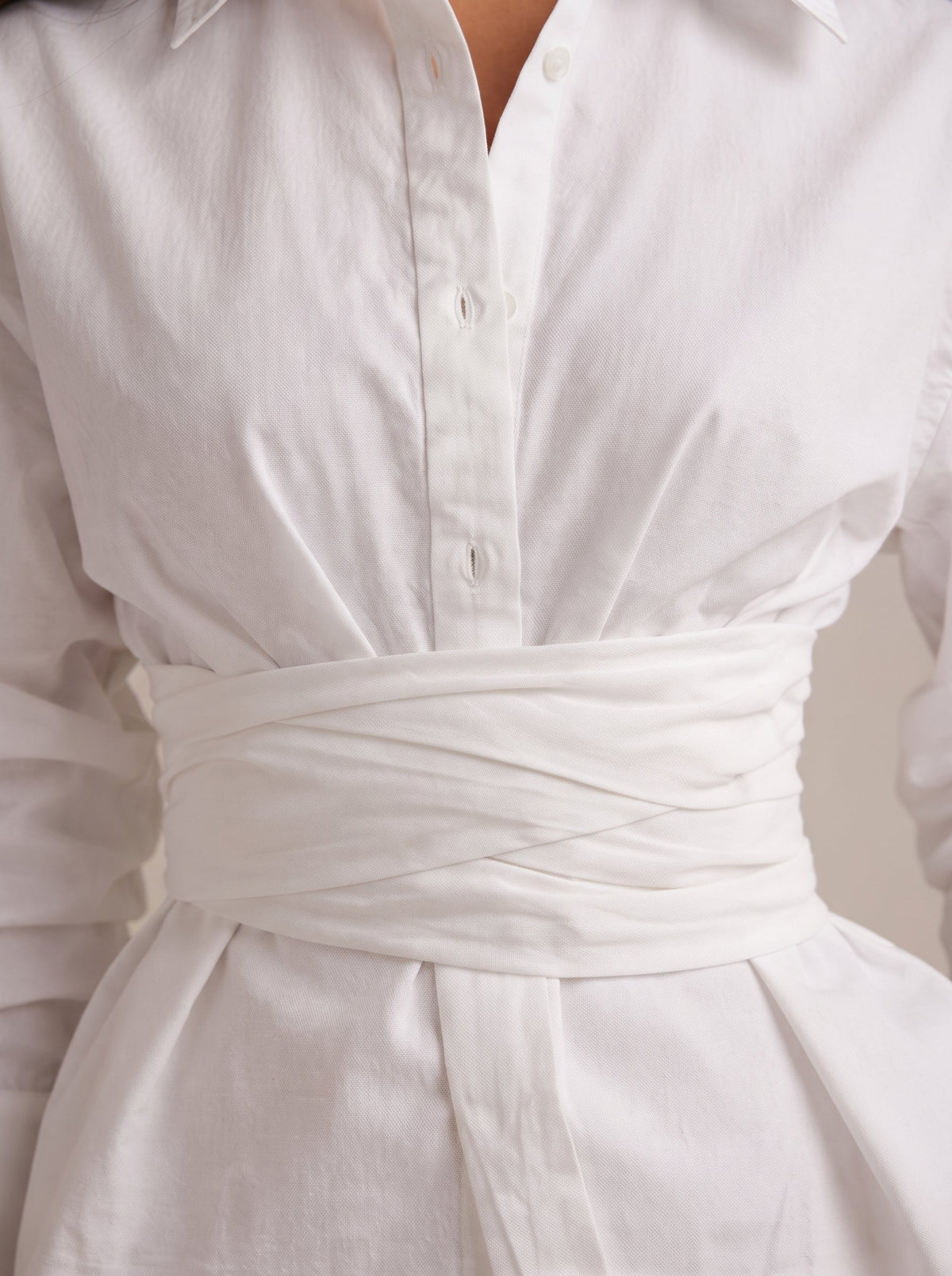 Victoria Tie-Waist Peplum Blouse - Clara & Vivian