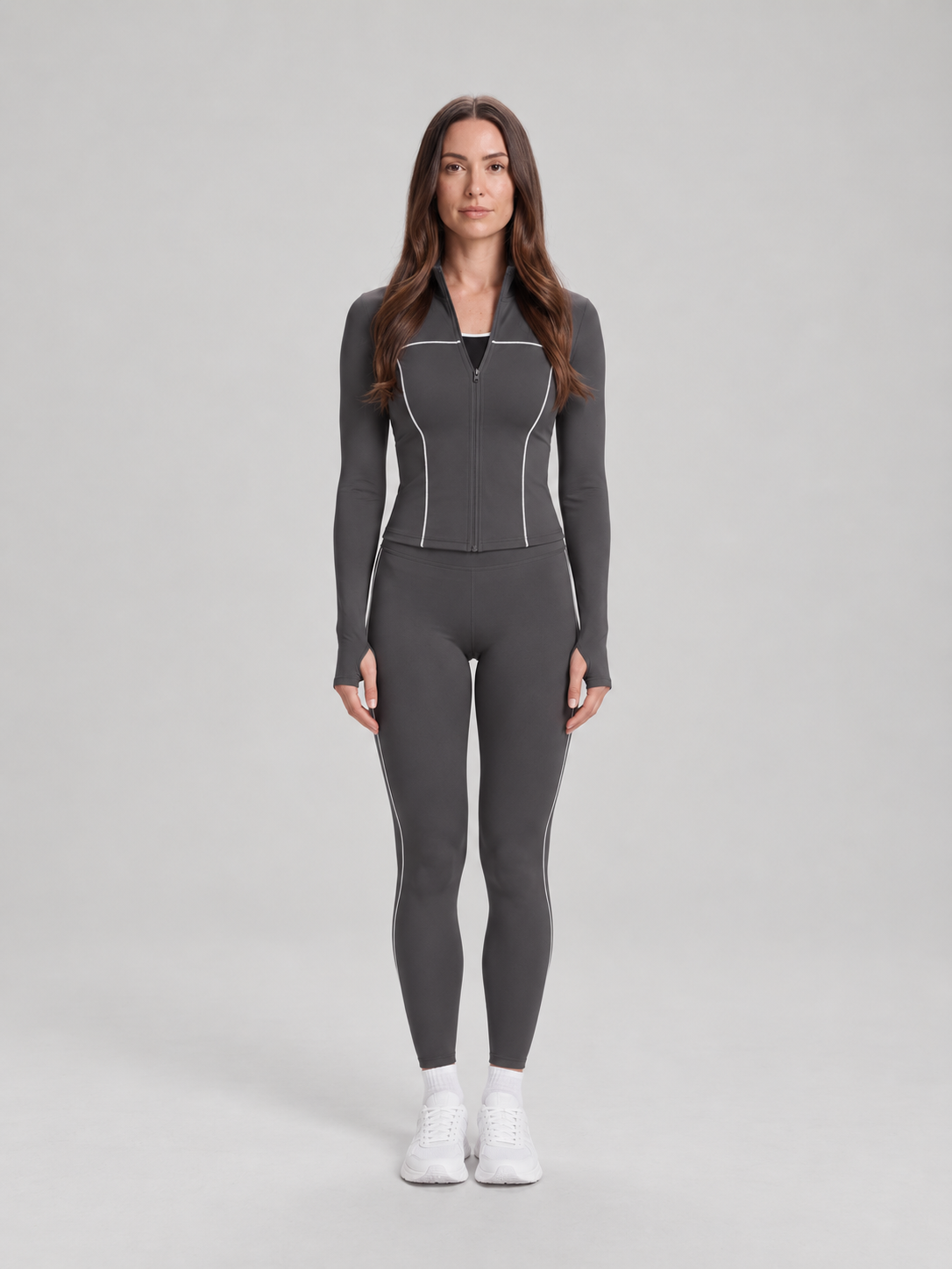 Sportset met jack en legging voor dames – Ymke