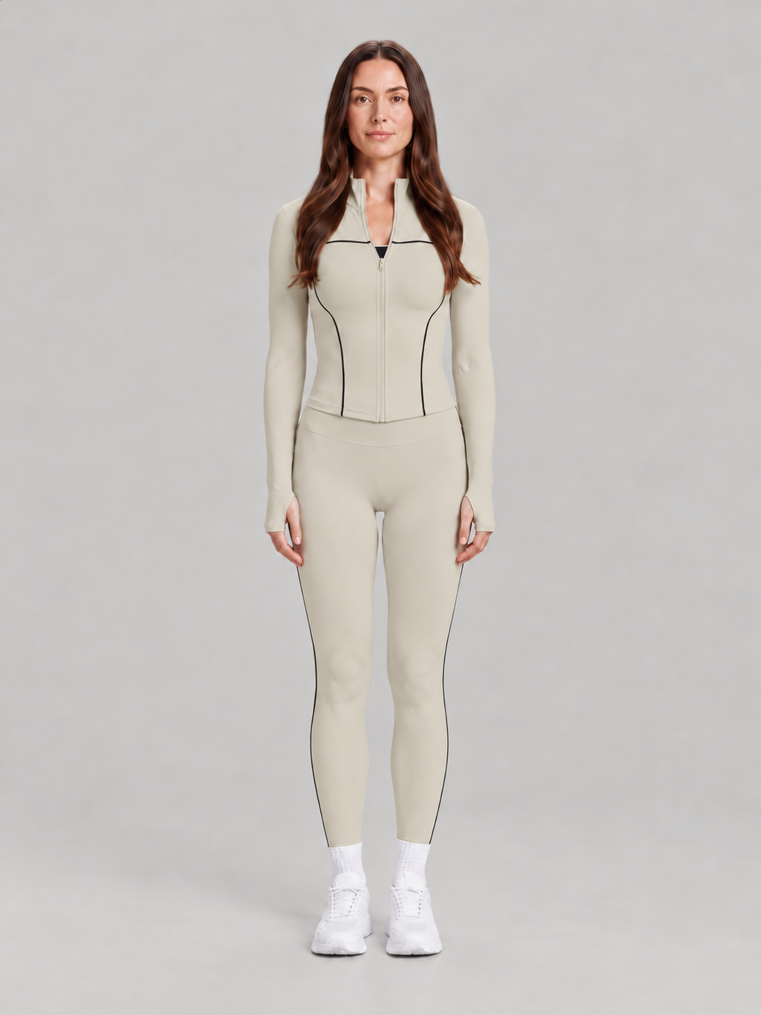 Sportset met jack en legging voor dames – Ymke