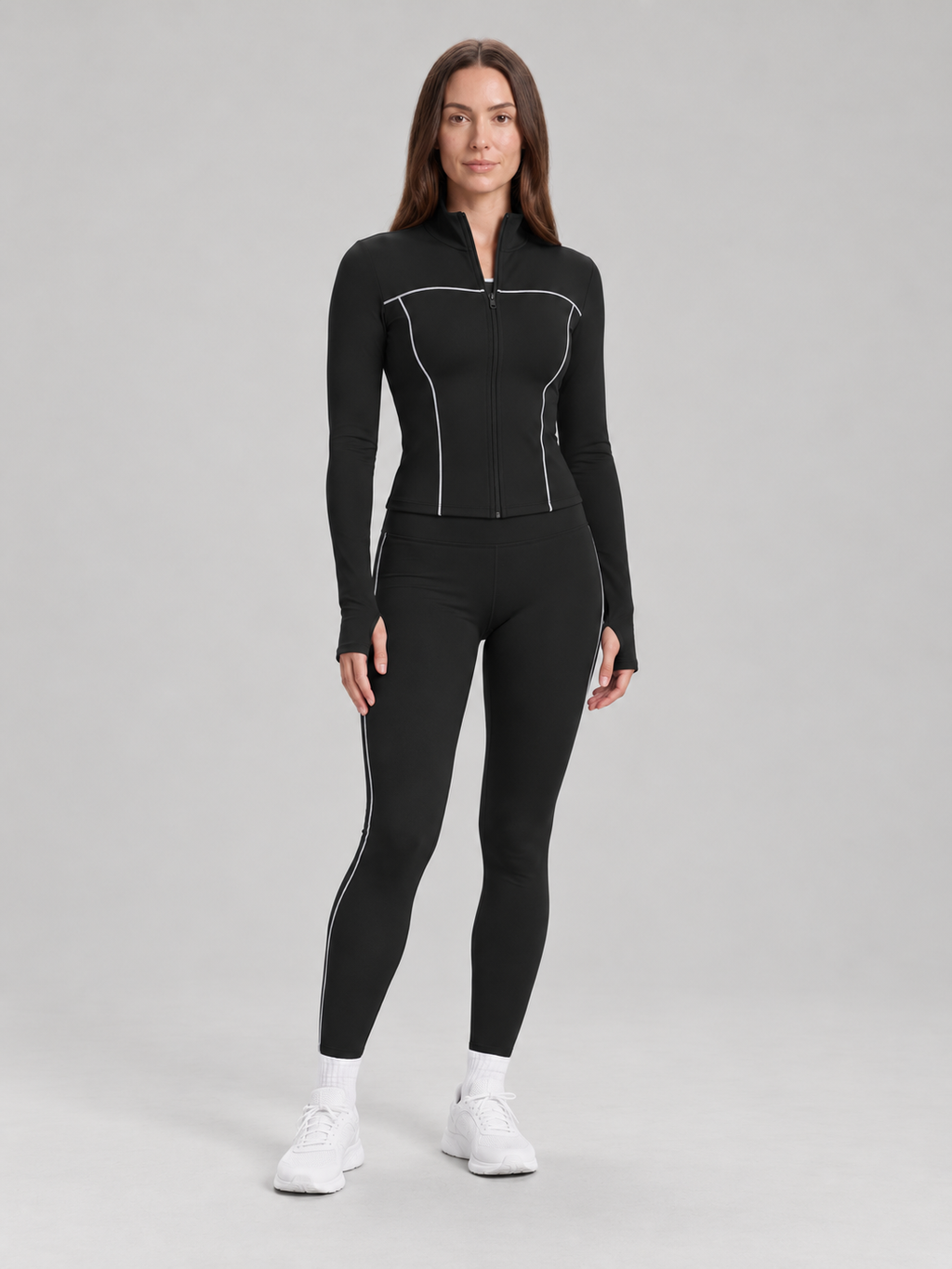 Sportset met jack en legging voor dames – Ymke